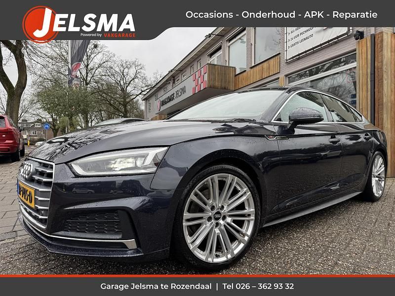 Grijs Occasion 2018 Audi A5 S-Line Hatchback | € 25.000 (Eerlijke prijs) - Afbeelding 1/4