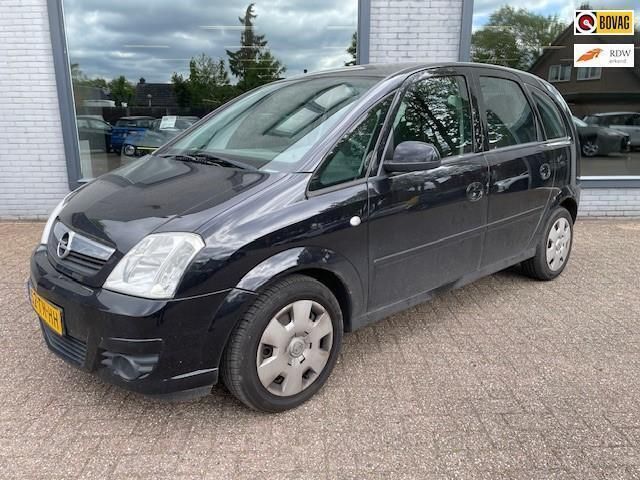 Zwart Gebruikt 2006 Opel Meriva Enjoy MPV | € 1.249 (Eerlijke prijs) - Afbeelding 1/4