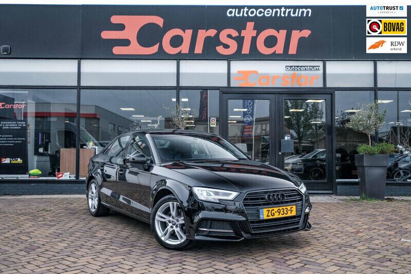 Zwart Gebruikt 2019 Audi A3 Sport Sedan | € 19.950 (Duur) - Afbeelding 1/4