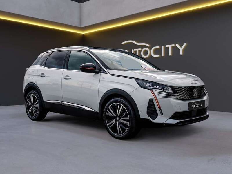 Wit Gebruikt 2021 Peugeot 3008 GT SUV | € 26.950 (Iets duurder) - Afbeelding 1/4