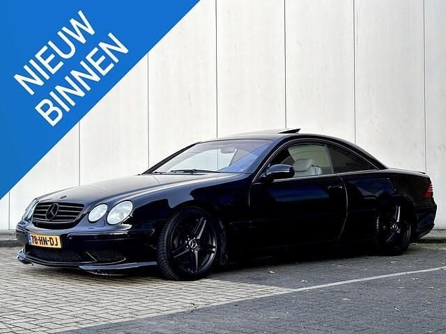 Zwart Gebruikt 2001 Mercedes CL500 Coupé | € 6.950 (Eerlijke prijs) - Afbeelding 1/4