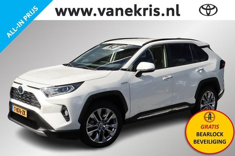 Wit Gebruikt 2021 Toyota RAV4 Hybrid Executive SUV | € 35.940 (Eerlijke prijs) - Afbeelding 1/4