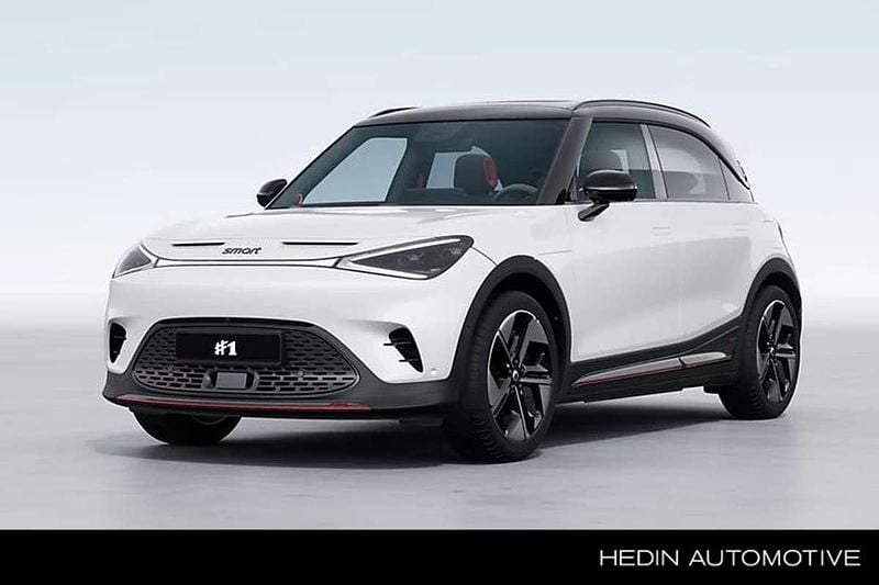 Wit Nieuw 2025 Smart #1 Brabus SUV | € 46.500 (Duur) - Afbeelding 1/4