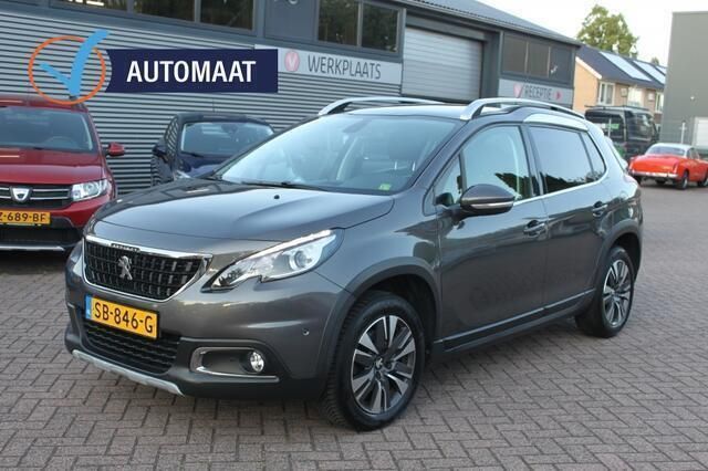 Grijs Gebruikt 2018 Peugeot 2008 Allure SUV | € 13.500 (Eerlijke prijs) - Afbeelding 1/4