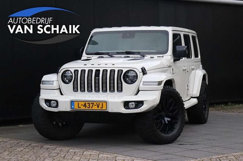Beige Occasion 2021 Jeep Wrangler SUV | € 58.888 (Super prijs) - Afbeelding 1/4