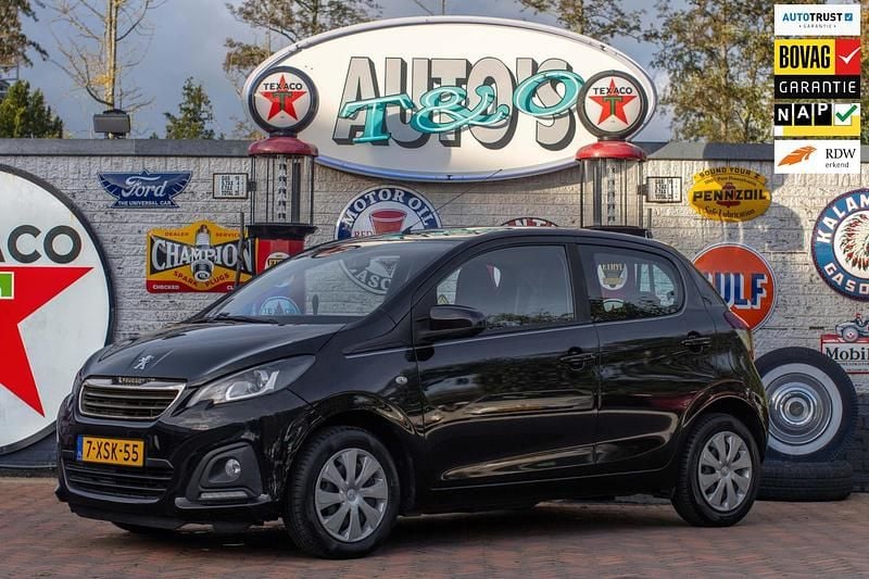 Zwart Gebruikt 2014 Peugeot 108 Active Hatchback | € 7.450 (Eerlijke prijs) - Afbeelding 1/4