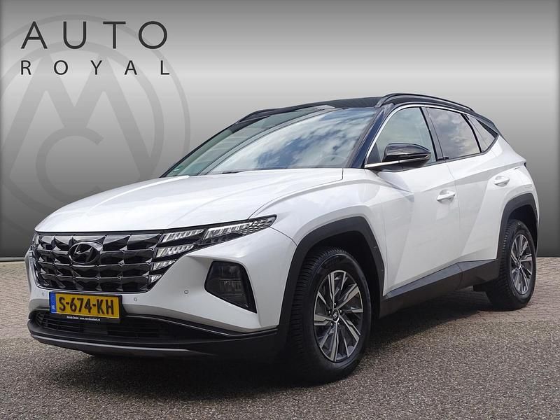 Wit Gebruikt 2021 Hyundai Tucson Comfort SUV | € 27.995 (Super prijs) - Afbeelding 1/4