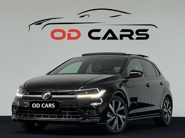 Zwart Occasion 2022 VW Polo R-line Hatchback | € 24.950 (Iets duurder) - Afbeelding 1/4