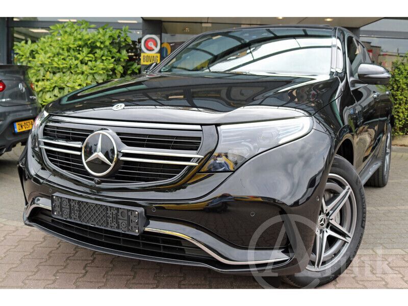 Zwart Gebruikt 2021 Mercedes EQC400 AMG Line Premium Plus SUV | € 44.500 (Iets duurder) - Afbeelding 1/4