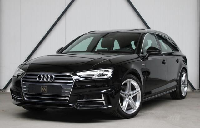 Zwart Gebruikt 2016 Audi A4 S-Line Stationwagen | € 20.999 (Eerlijke prijs) - Afbeelding 1/4