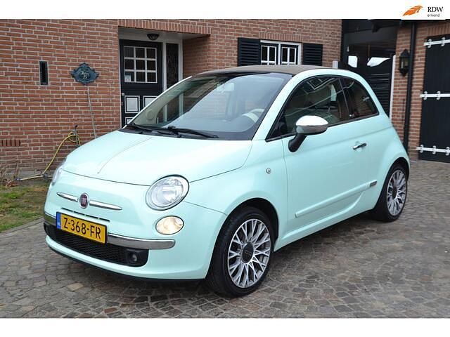 Wit Occasion 2015 Fiat 500C Lounge Cabriolet | € 7.950 (Goede deal) - Afbeelding 1/4