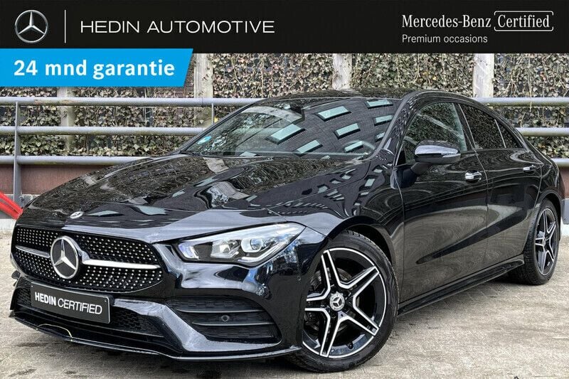 Zwart Gebruikt 2023 Mercedes CLA180 AMG line Sedan | € 36.900 (Iets duurder) - Afbeelding 1/4