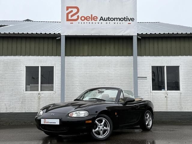Zwart Occasion 2000 Mazda MX5 Cabriolet | € 5.495 (Eerlijke prijs) - Afbeelding 1/4