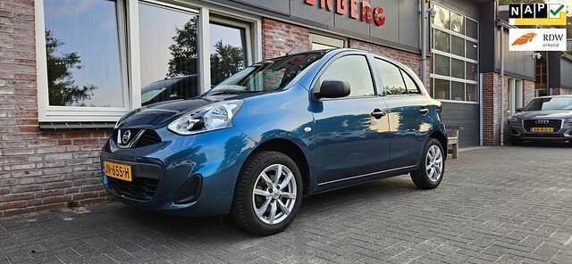 Blauw Gebruikt 2016 Nissan Micra Pack Hatchback | € 7.950 (Eerlijke prijs) - Afbeelding 1/4