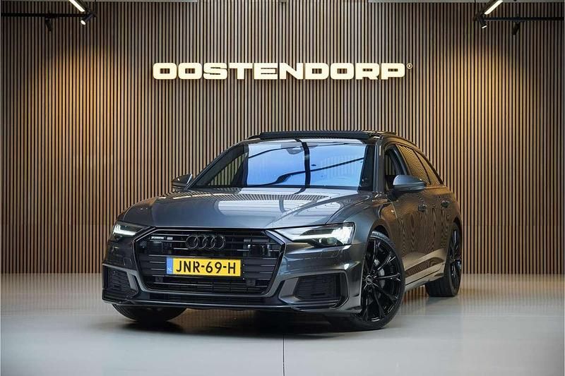 Grijs (metallic) Gebruikt 2022 Audi A6 S-Line Stationwagen | € 48.900 (Eerlijke prijs) - Afbeelding 1/4