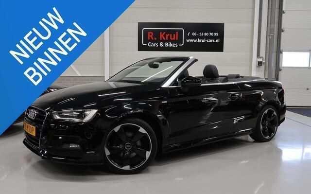 Zwart Gebruikt 2014 Audi A3 Cabriolet S-Line Cabriolet | € 19.950 (Iets duurder) - Afbeelding 1/4