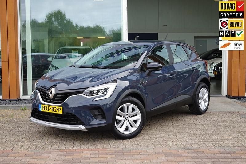 Blauw Gebruikt 2022 Renault Captur Zen SUV | € 18.450 (Super prijs) - Afbeelding 1/4