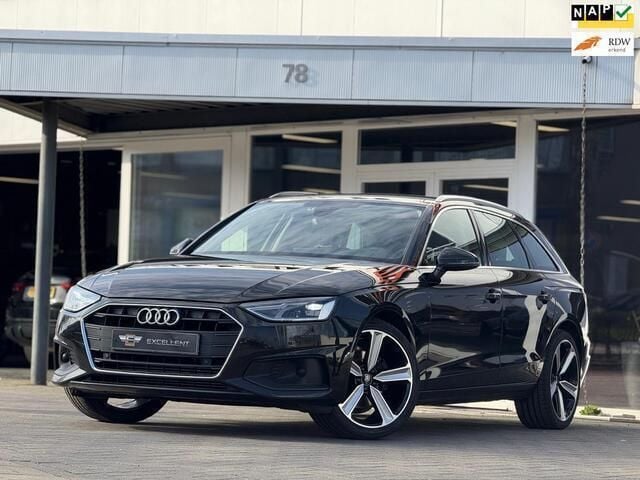 Zwart Gebruikt 2019 Audi A4 Business Stationwagen | € 20.950 (Eerlijke prijs) - Afbeelding 1/4