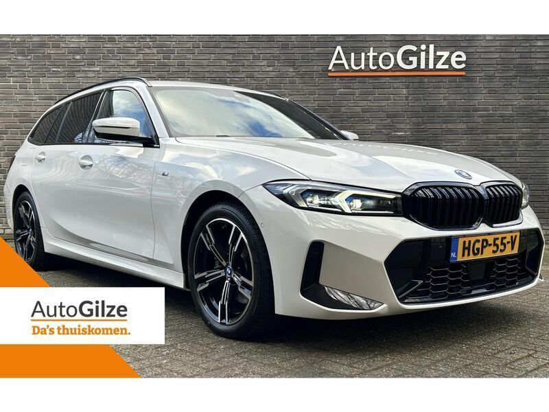 Wit Gebruikt 2023 BMW 330 Shadowline Stationwagen | € 43.795 (Eerlijke prijs) - Afbeelding 1/4