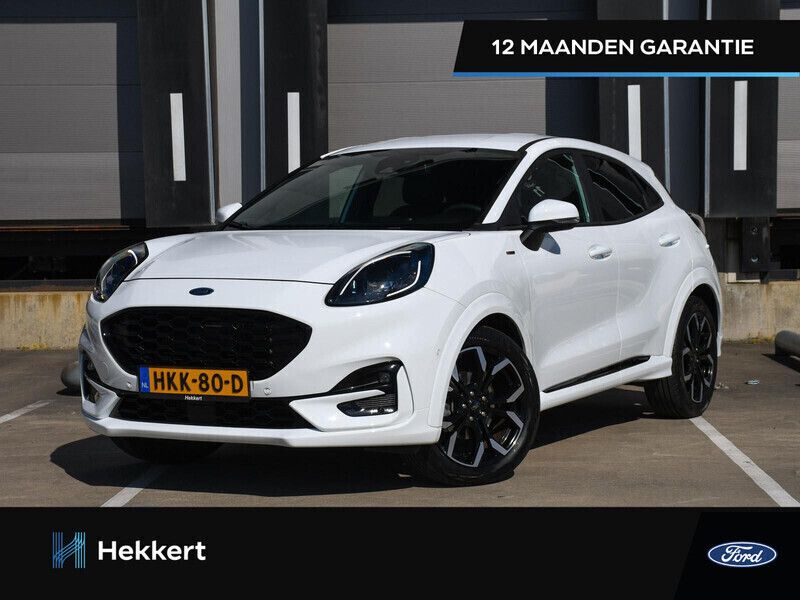 Wit Gebruikt 2023 Ford Puma ST-Line X SUV | € 25.495 (Eerlijke prijs) - Afbeelding 1/4