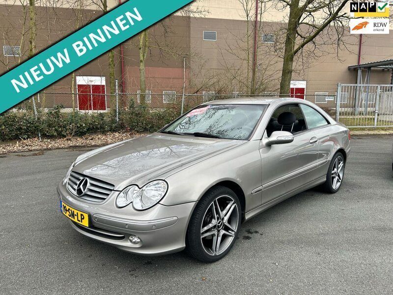 Grijs Gebruikt 2003 Mercedes CLK200 Elegance Coupé | € 2.749 (Goede deal) - Afbeelding 1/2