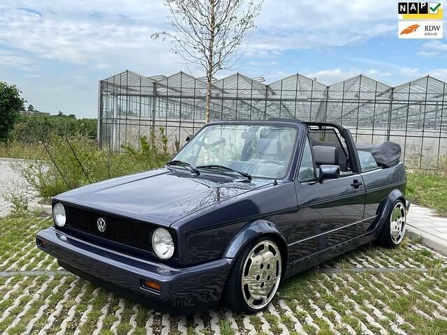 Blauw Gebruikt 1990 VW Golf II Cabriolet | € 14.999 - Afbeelding 1/4