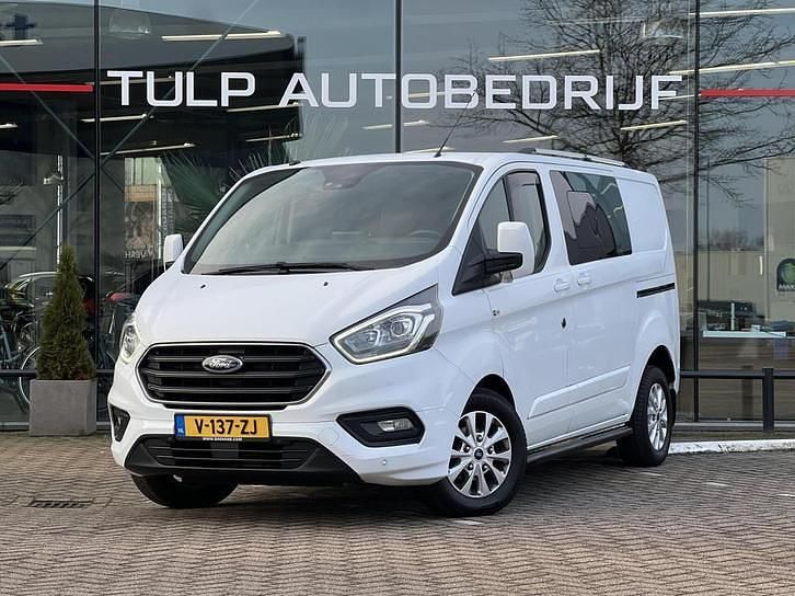 Wit Occasion 2019 Ford Transit Custom Limited Van | € 19.490 (Super prijs) - Afbeelding 1/4