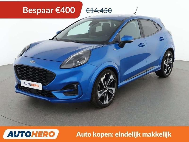 Blauw Occasion 2021 Ford Puma ST-Line SUV | € 14.249 (Iets duurder) - Afbeelding 1/3