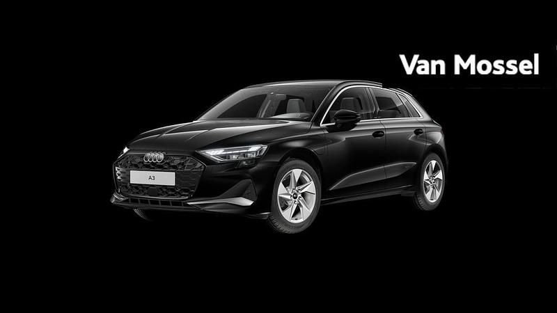 Zwart Nieuw 2025 Audi A3 Sportback e-tron Advanced Sedan | € 44.995 (Eerlijke prijs) - Afbeelding 1/3