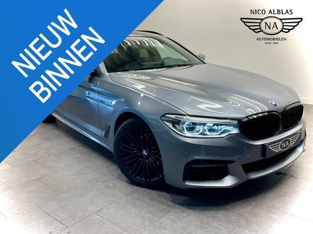 Grijs Gebruikt 2019 BMW 520 Executive Stationwagen | € 26.950 (Super prijs) - Afbeelding 1/4