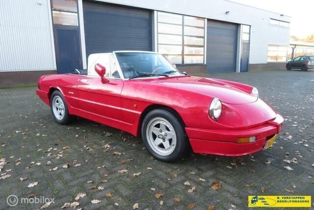 Occasion Alfa Romeo Spider 128 PK (94 kW) 1989 Rood Cabriolet