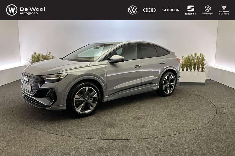 Grijs Nieuw 2025 Audi Q4 Sportback e-tron S-Line SUV | € 61.235 (Eerlijke prijs) - Afbeelding 1/4