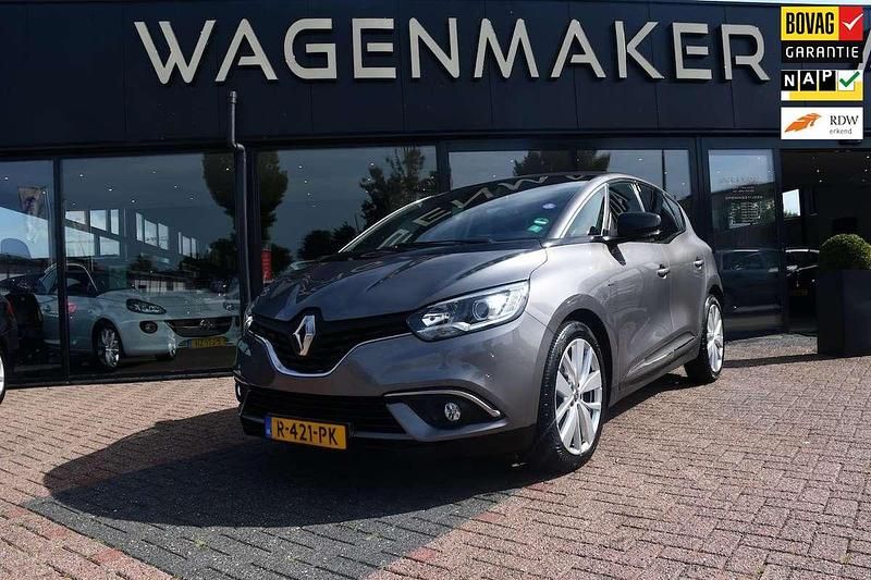 Grijs, metallic lak Gebruikt 2018 Renault Scénic IV LIMITED MPV | € 11.950 (Goede deal) - Afbeelding 1/4