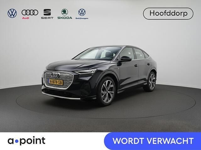 Zwart Occasion 2021 Audi Q4 Sportback e-tron Advanced SUV | € 29.949 (Eerlijke prijs) - Afbeelding 1/1