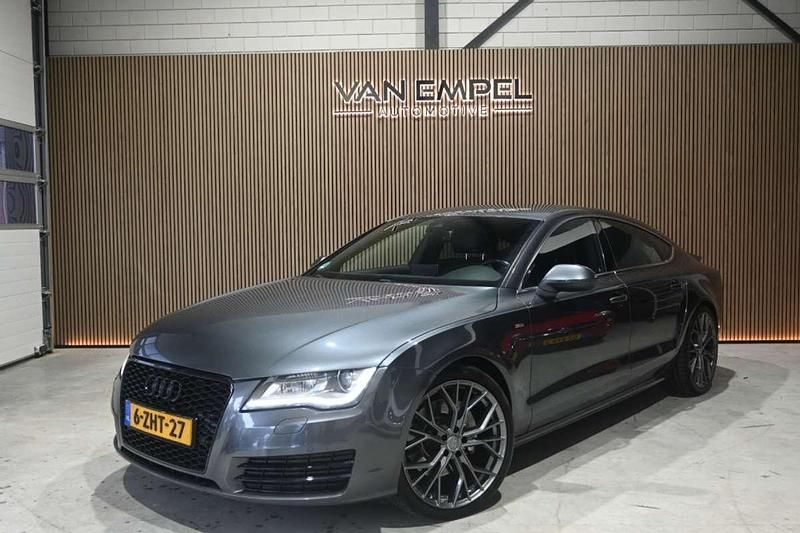 Grijs Gebruikt 2011 Audi A7 Sportback S-Line Hatchback | € 11.950 (Iets duurder) - Afbeelding 1/4