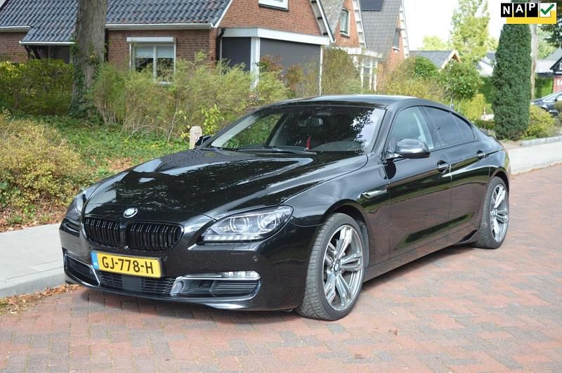 Zwart Gebruikt 2012 BMW 640 Executive Coupé | € 17.995 (Eerlijke prijs) - Afbeelding 1/4