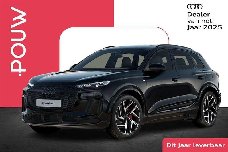 Zwart Nieuw 2025 Audi Q6 e-tron Performance SUV | € 85.950 (Iets duurder) - Afbeelding 1/4