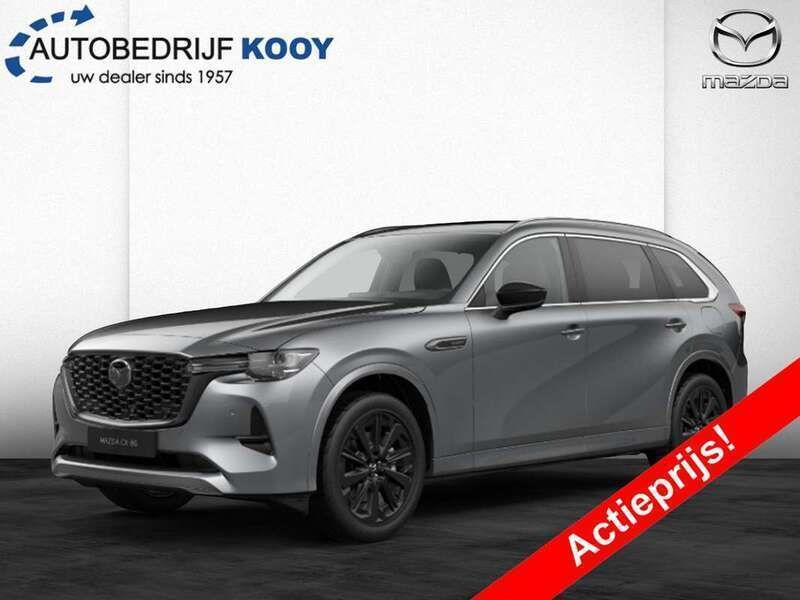 Grijs Nieuw 2025 Mazda CX-80 Homura-Line SUV | € 70.740 (Eerlijke prijs) - Afbeelding 1/4