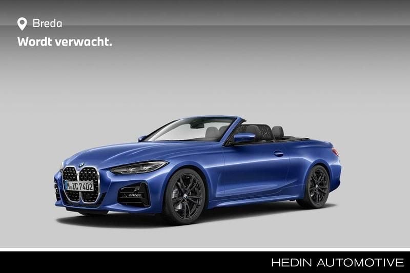 Blauw Gebruikt 2022 BMW 420 M Sport Cabriolet | € 54.880 (Iets duurder) - Afbeelding 1/3