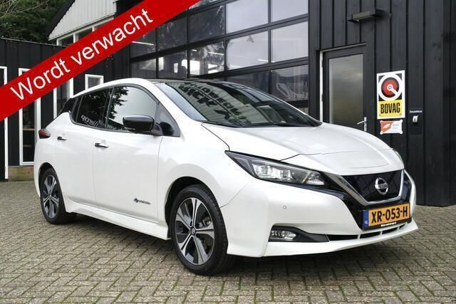 Wit Gebruikt 2019 Nissan Leaf Tekna Hatchback | € 10.299 (Goede deal) - Afbeelding 1/4