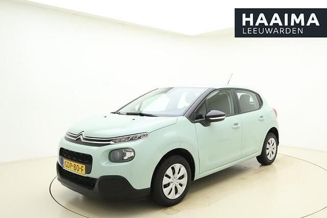 Groen Occasion 2019 Citroën C3 Feel Hatchback | € 10.450 (Eerlijke prijs) - Afbeelding 1/4