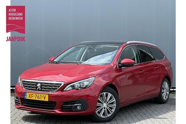 Rood Gebruikt 2019 Peugeot 308 SW Premium Stationwagen | € 11.899 - Afbeelding 1/3