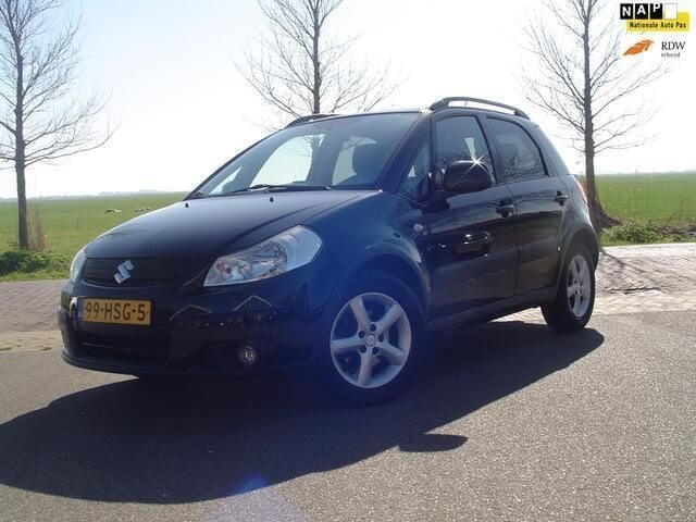 Zwart Occasion 2009 Suzuki SX4 MPV | € 6.500 (Eerlijke prijs) - Afbeelding 1/4
