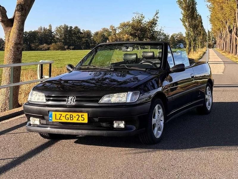 Zwart Gebruikt 1995 Peugeot 306 Cabriolet Cabriolet | € 4.500 - Afbeelding 1/4
