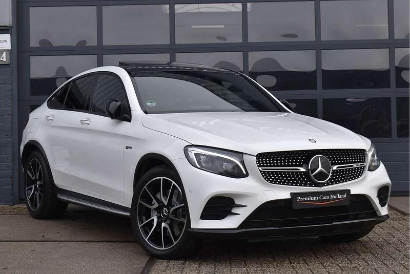 Occasion Mercedes GLC43 AMG AMG 367 PK (269 kW) 2017 Wit Coupé