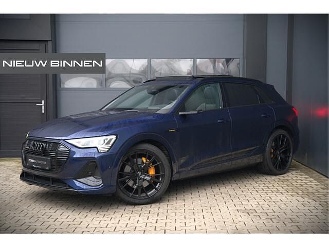 Blauw Occasion 2020 Audi e-tron Advanced SUV | € 33.840 (Iets duurder) - Afbeelding 1/4