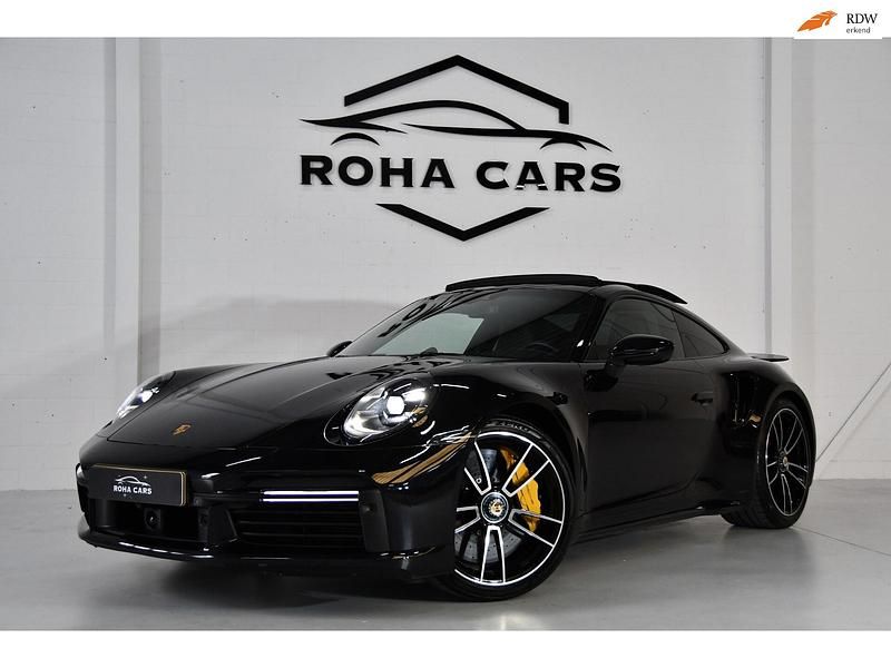 Zwart Gebruikt 2021 Porsche 911 Turbo S Coupé | € 217.945 - Afbeelding 1/4