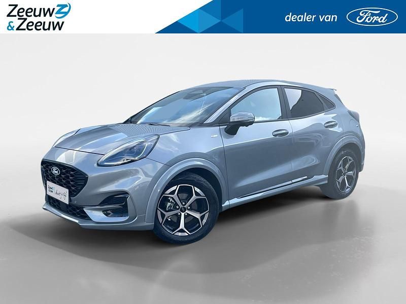 Solar silver Nieuw 2025 Ford Puma ST-Line SUV | € 31.740 (Eerlijke prijs) - Afbeelding 1/4