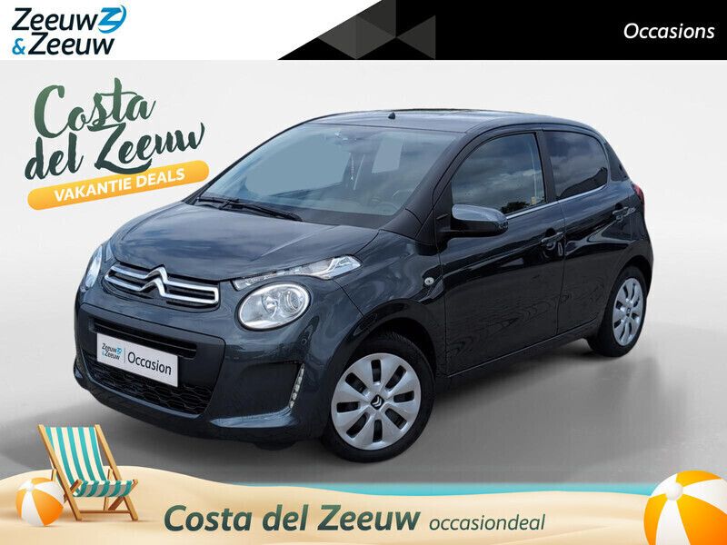 Grijs Gebruikt 2019 Citroën C1 Feel Hatchback | € 8.440 (Eerlijke prijs) - Afbeelding 1/4