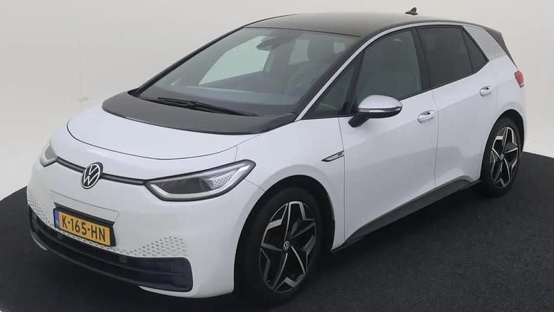 Gletscher white metallic Gebruikt 2020 VW ID.3 Edition Hatchback | € 17.950 (Eerlijke prijs) - Afbeelding 1/4